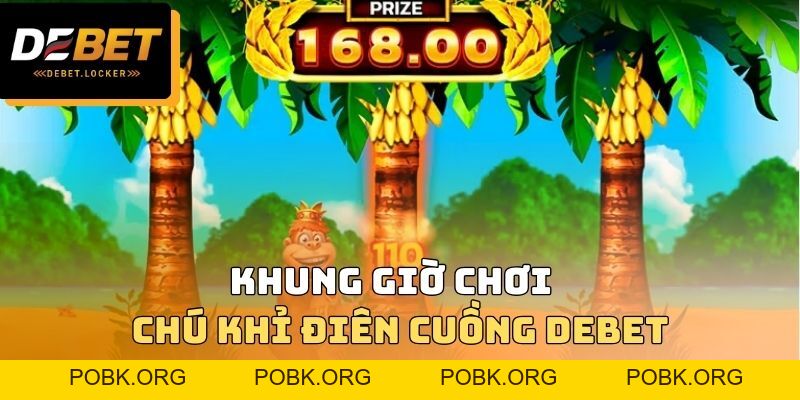 Chú Khỉ Điên Cuồng DEBET - Quay Thưởng Cực Kỳ Đơn Giản