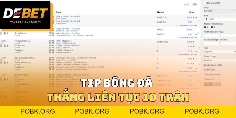Tip Bóng Đá Thắng Liên Tục Cho Bet Thủ Mới Năm 2026
